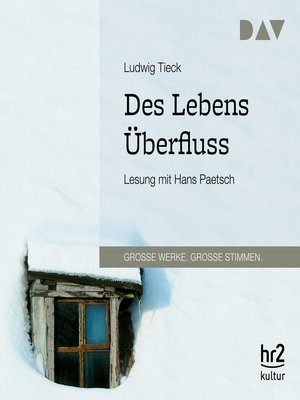 cover image of Des Lebens Überfluss